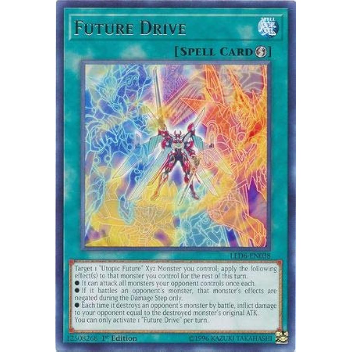 Future Drive - LED6-EN038 - Rare - First Edition