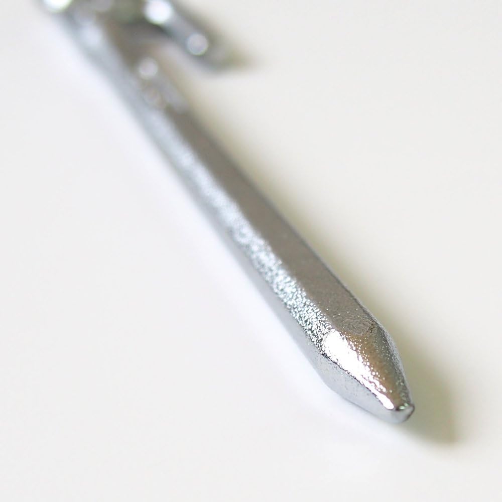 ELLISSE Forged Peg Elisse Stake 18cm Chrome Plated MK-180C MADE IN JAPAN (Set of 8)