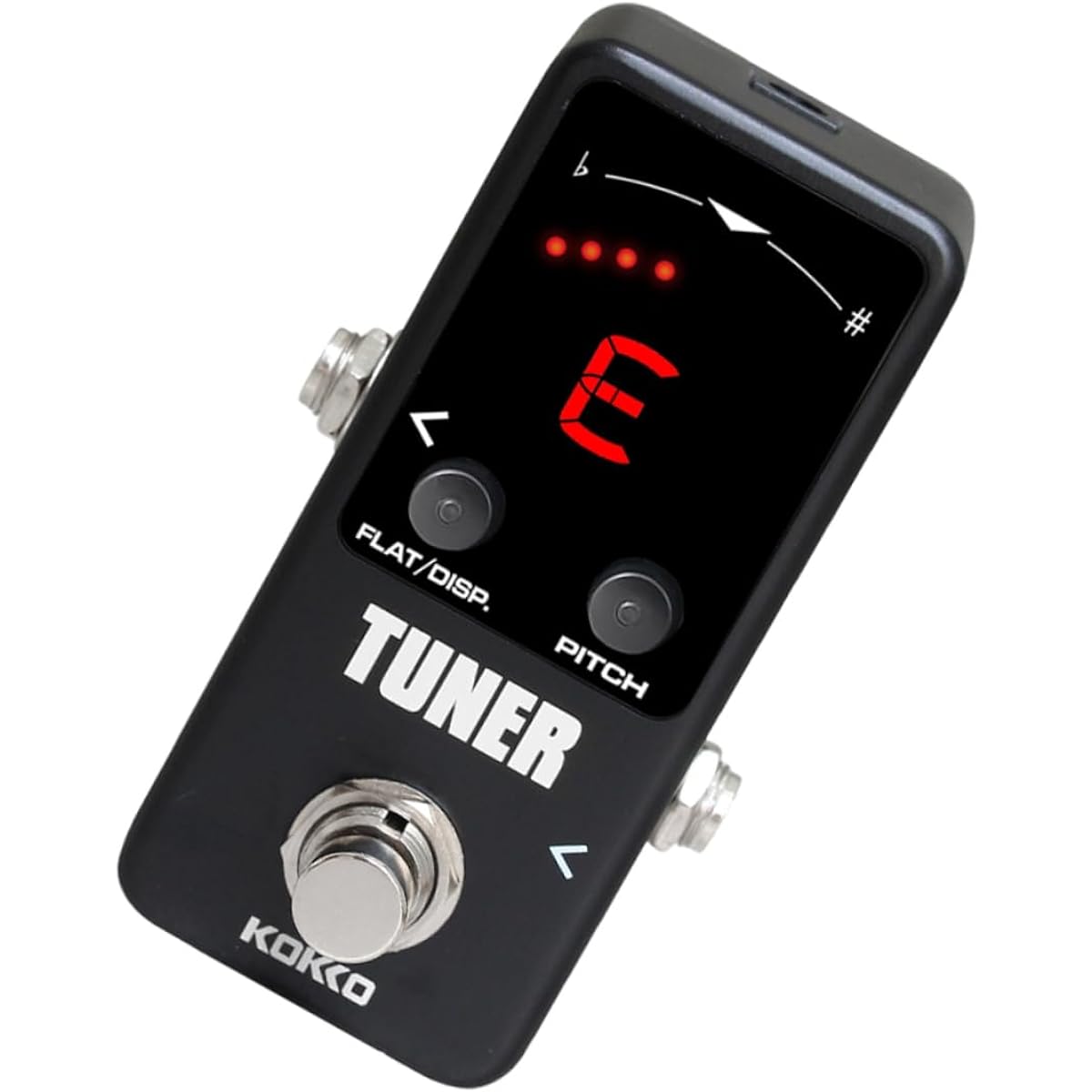 VICASKY 3pcs Tuner Pedal LED Display Effect Pedal Tremolo Guitar Synth Pedal Guitar Effector Chromatic Effect Pedal Tuning Pedal Board