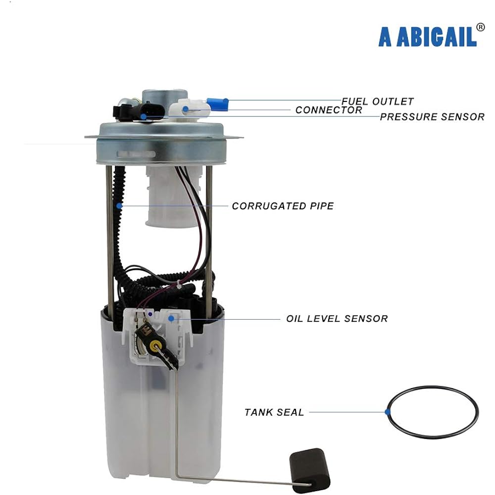 Fuel Pump 2004 2005 2006 2007 Chevrolet Silverado 1500 2500 HD & GMC Sierra 1500 2500 & HD 4.3L 4.8L 5.3L 6.0L E3609M (Short Bed, Excluding Flex Fuel)