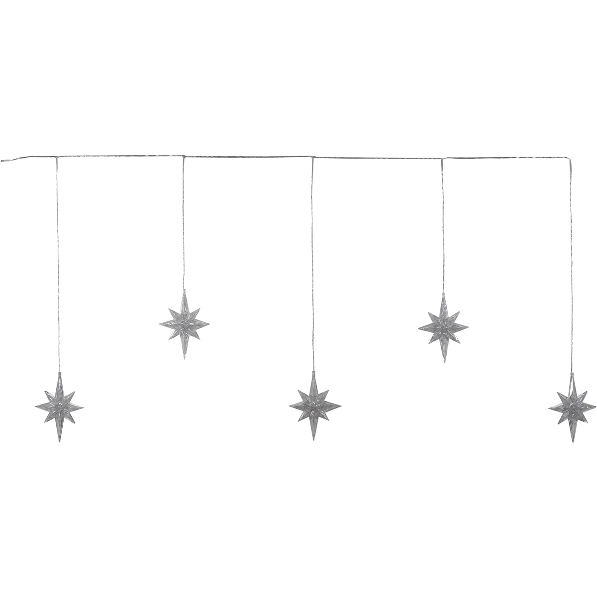 LumaBase Electric North Star LED Curtain String Lights