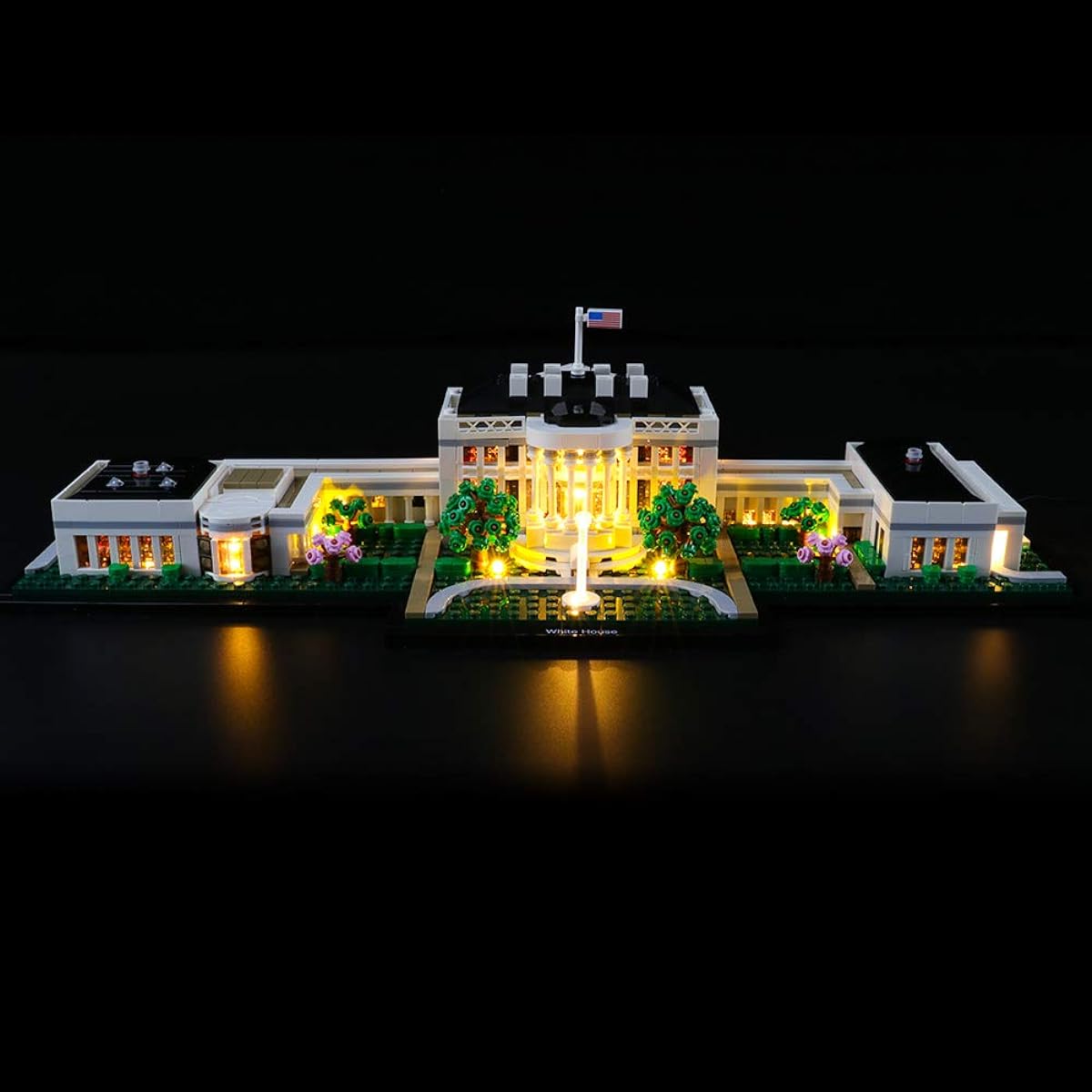 BRIKSMAX LED Light Kit for The White House - Compatible with Lego 21054 (LEGO Set Not Included)