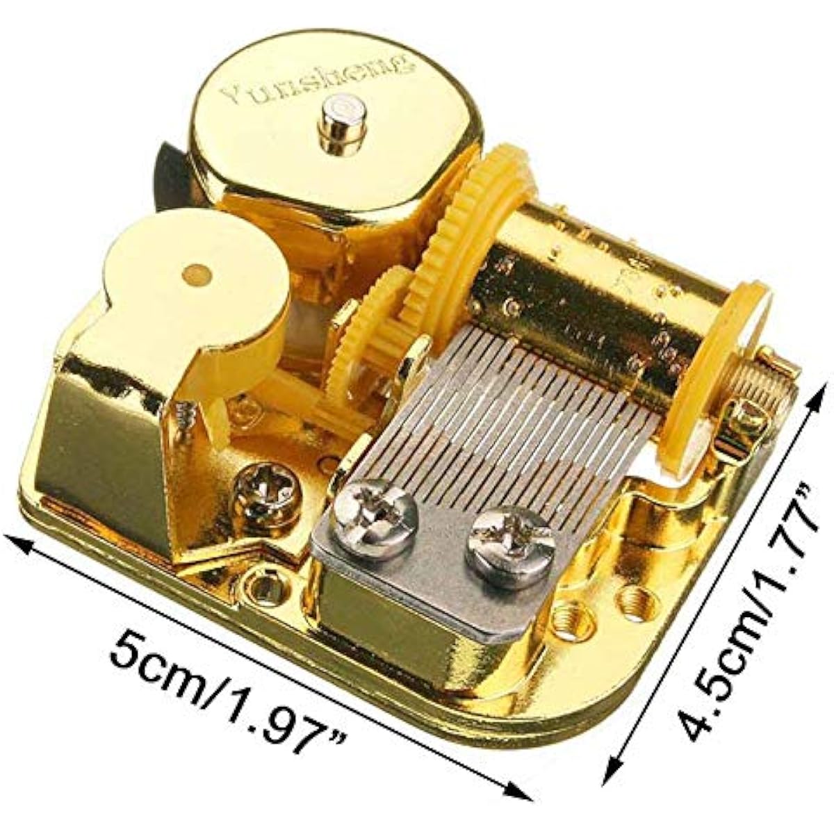 18 Notes Mechanical Wind Up Clockwork YunSheng Music Box Movement DIY Jewelry Box Music Box Gift - Over the Rainbow