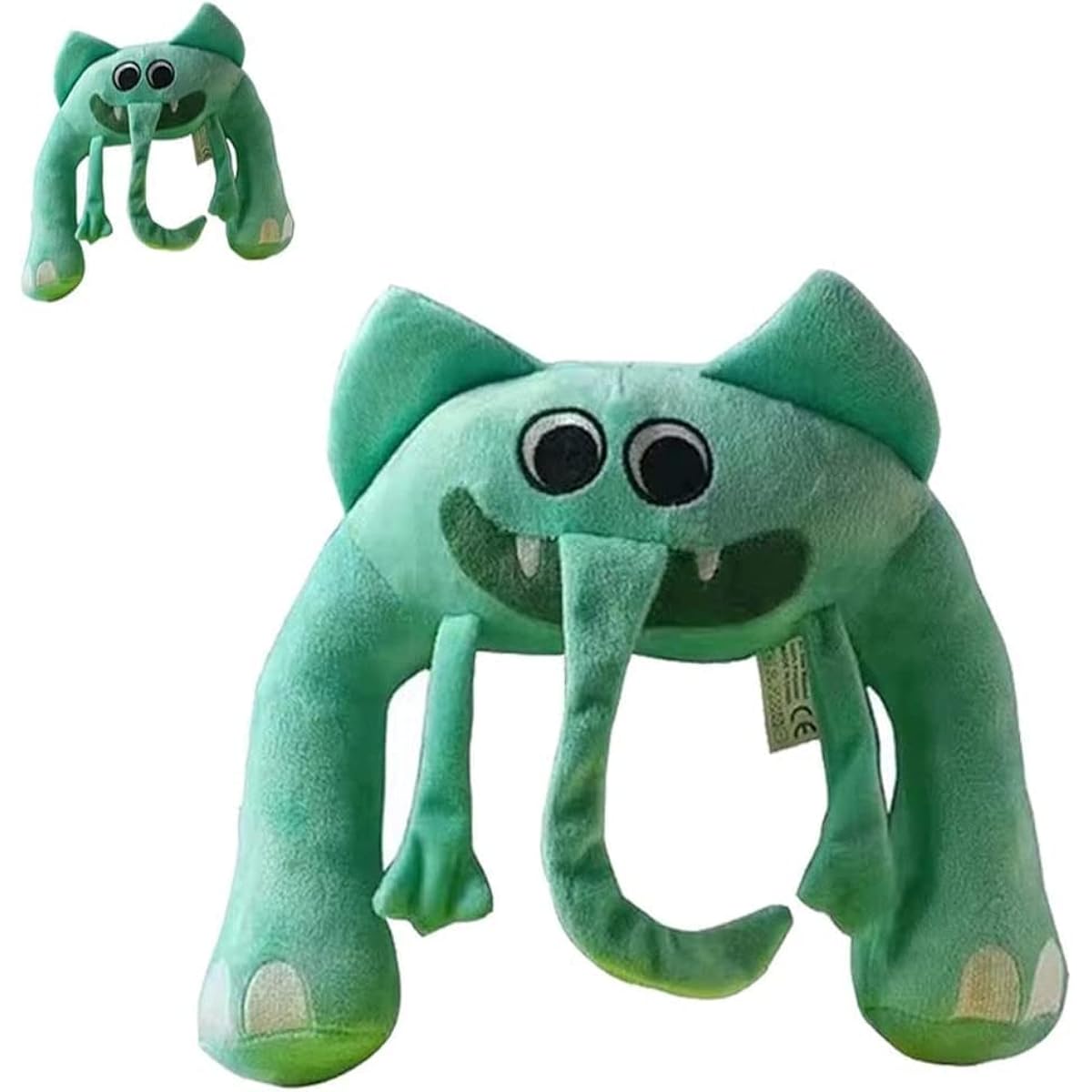 ekovko Garten of Ban Ban Plush Soft Monster Horror Stuffed Animal Gift for Fans Cute Garten Detective Ban Ban Lenny Plush Toy for Kids and Adults