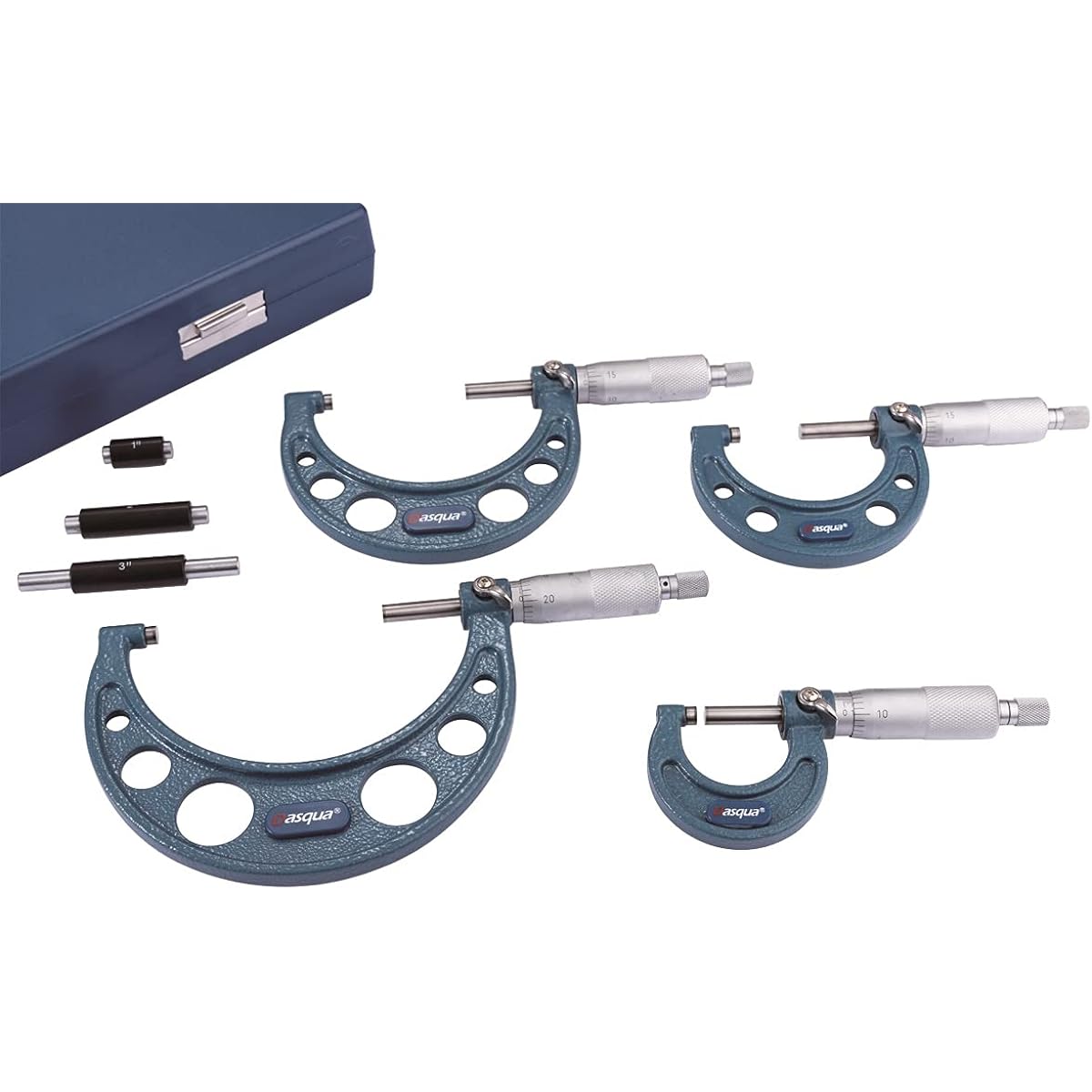 Dasqua 4112-0010 0-4 inch 4-piece Semicircular Outer Microscope Set