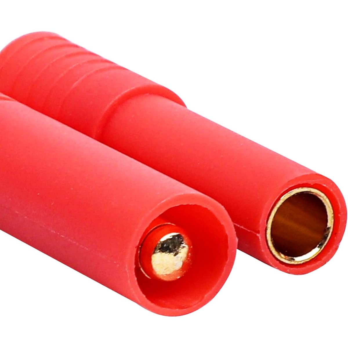 Hobbypark HXT 4.0mm 4mm Banana Connector Plug (Unassembled) NiMH/LiPo Battery Connector Brushless ESC High Current (5 Pairs)