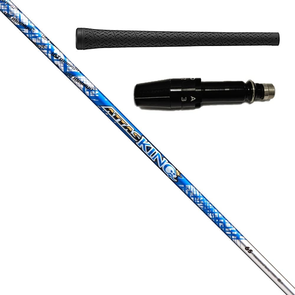 UST Mamiya Titleist TSi series driver compatible shaft with sleeve ATTAS 13 KING (with IOMIC grip) Blue