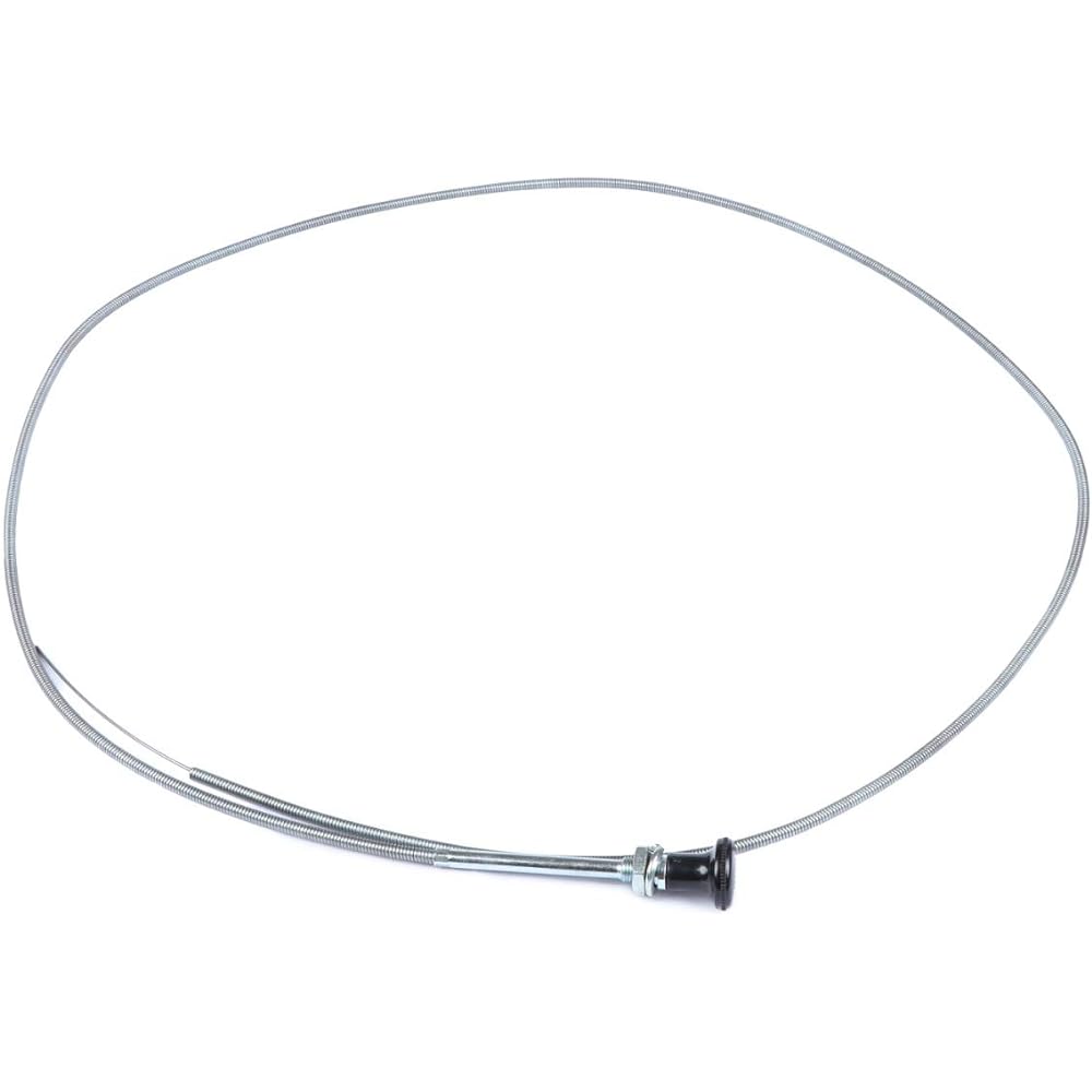 Virtionz 237 Rotary Universal Push-Pull Choke Cable 63" Inner 60" Conduit (2-3/4" Travel) Heavy Duty Outer Shade