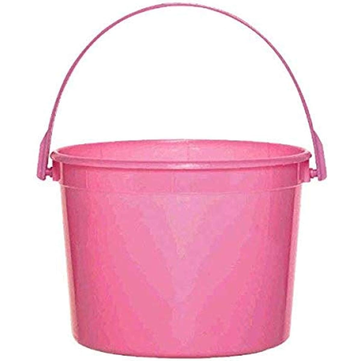 amscan Plastic Buckets | Bright Pink | Party Accessories | 12pcs