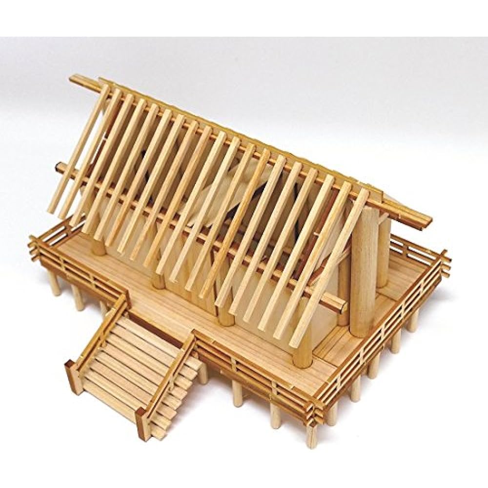 Woody Joe 1/150 Shinmei-zukuri Shrine Wooden Model Assembly Kit