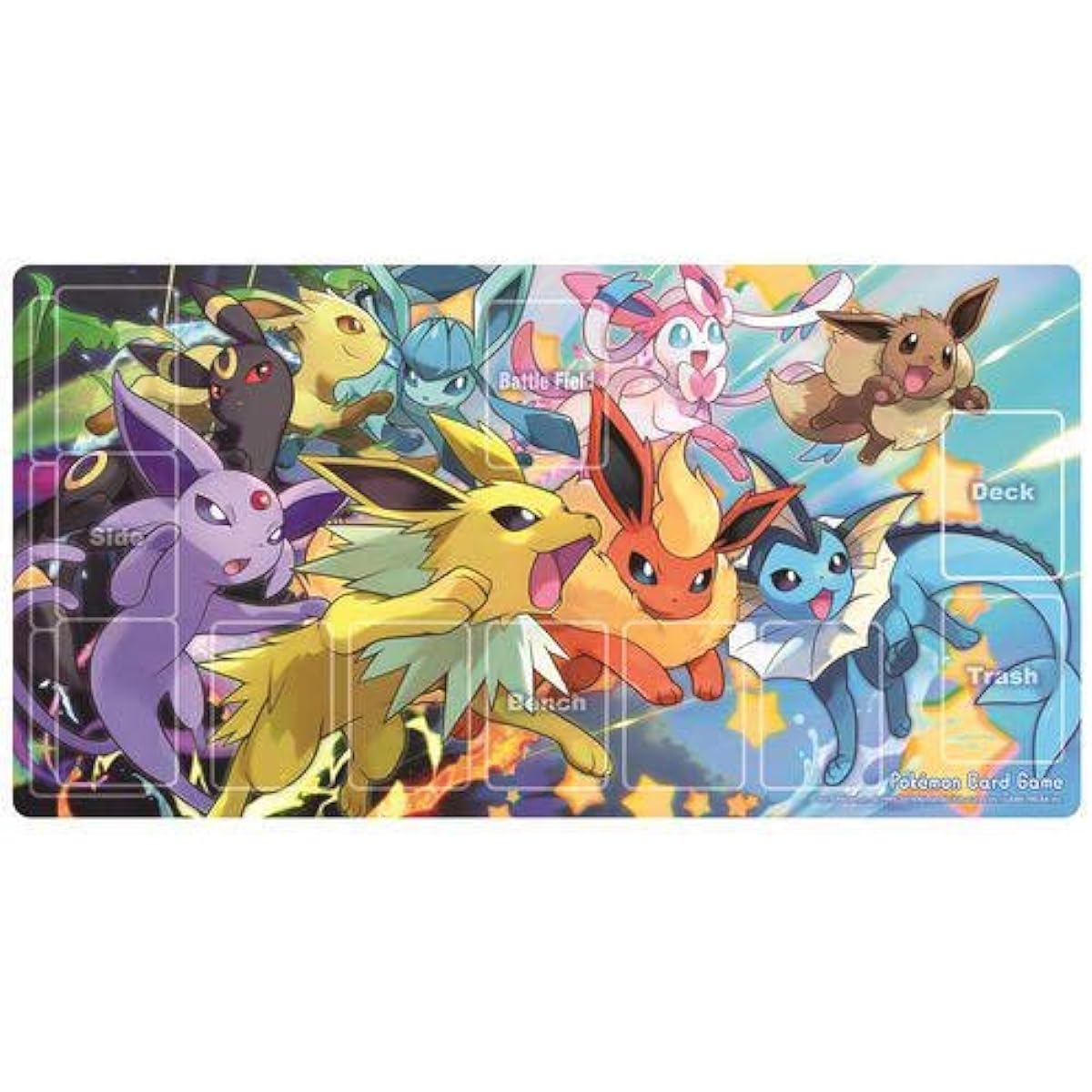 Pokemon Card Game Rubber Playmat Dash! Eevees