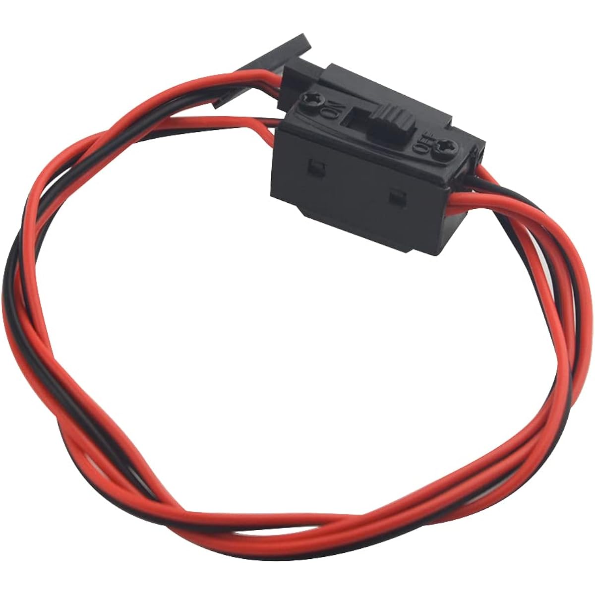 XINGYHENG 4 Pack JR Style 3 Way Power On Off Switch Black and Red Lines RC Switch Receiver for RC Truck Car Plane Helicopter