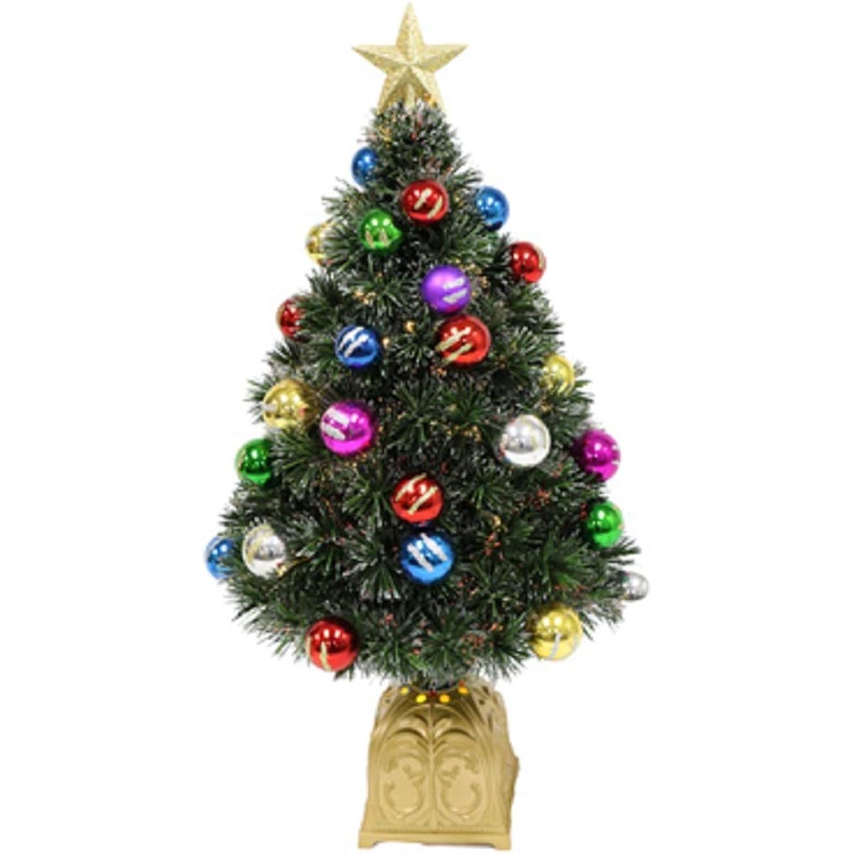 PULEO ASIA LIMITED 235-36-9S13-01 Fiber Optic Christmas Tree, 36 inches - Quantity 1