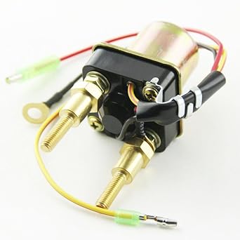 Starter Motor Solenoid Relay Motorcycle Starter Relay Solenoid for Kawasaki All Models 550 SXI Pro 750 SX-R 800 STS STX 900 1100 27010-3760 27010-3724