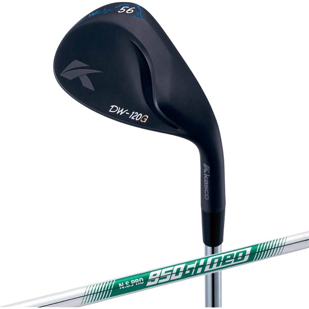 KASCO genuine Japanese product DOLPHIN wedge gooseneck type "DW-120G BLK" NSPRO950GH neo steel shaft