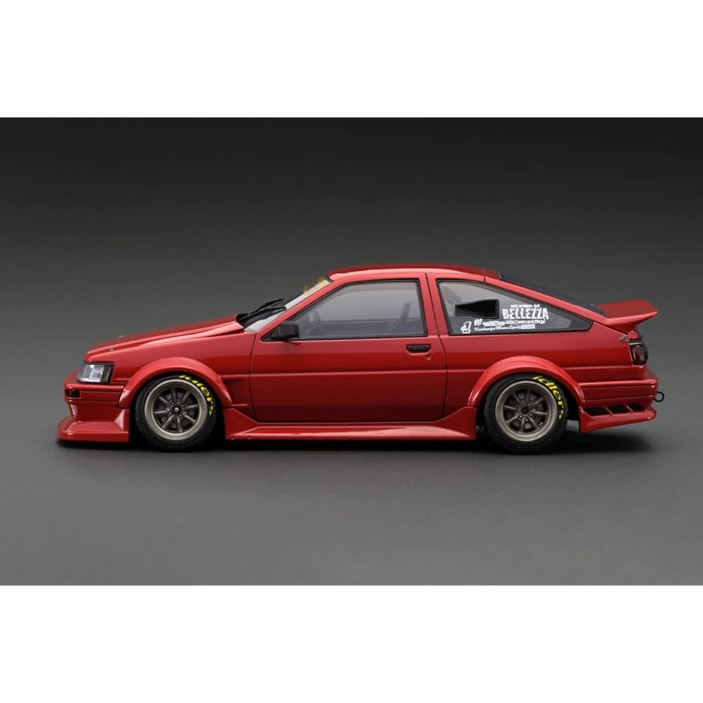 ignition model 1/18 RWB AE86 Red finished product