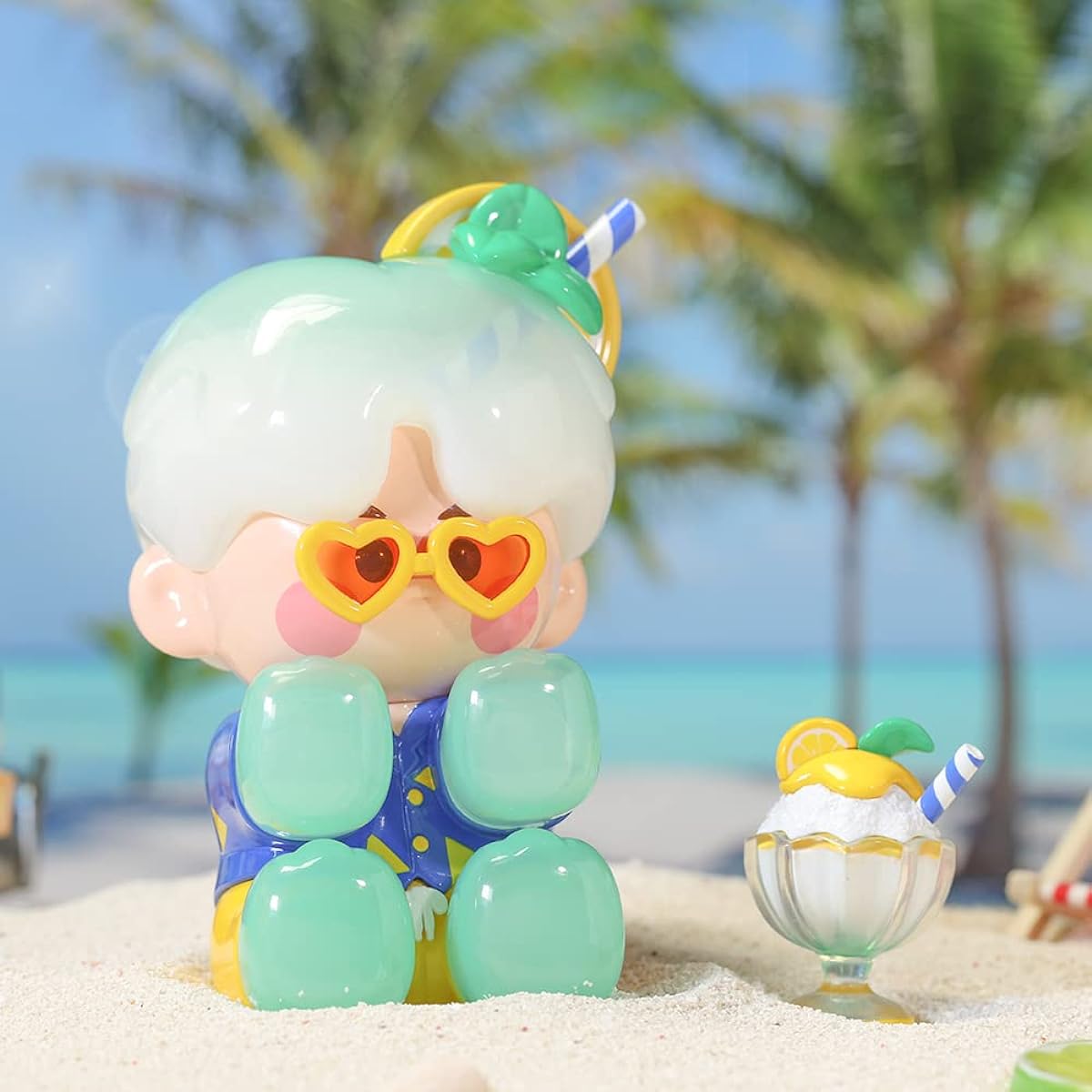 POP MART Pino Jelly Smoothie Party Figures Action Figures Toy Box Popular Collectibles Art Toys Hot Toys Cute Figures Creative Gifts for Christmas Birthday Party Holidays