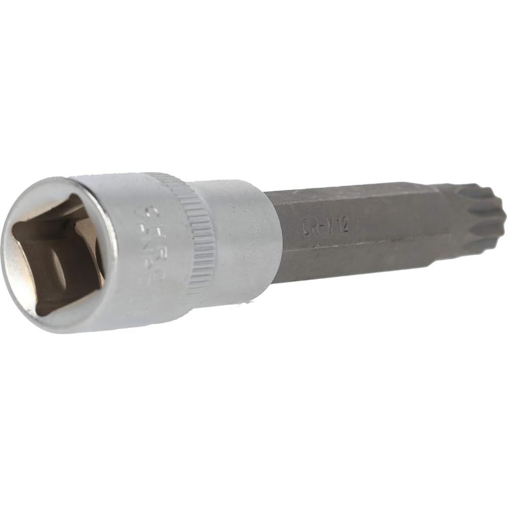 KS Tools 1/2" Spline Bit Socket Length 100mm M12 BT022945