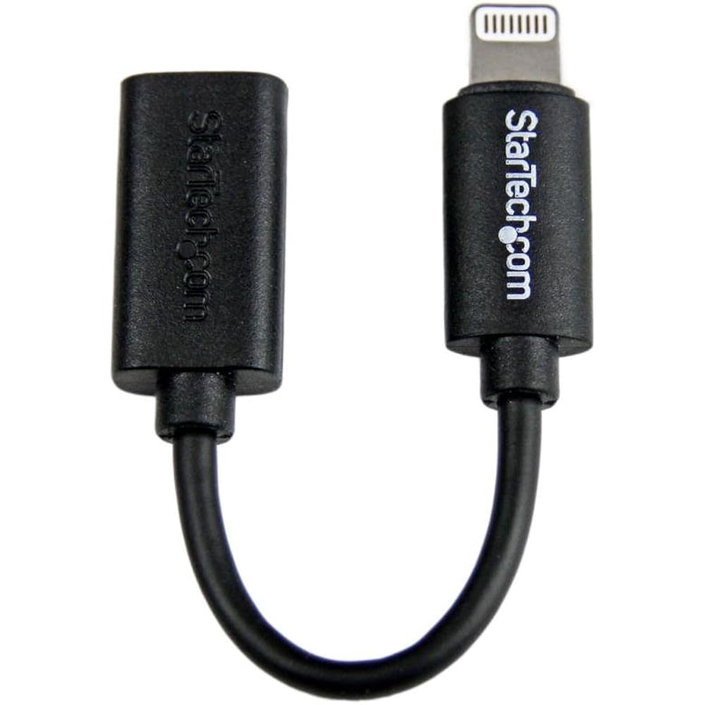 StarTech.com Apple Lightning/Micro USB to USB Cable 1m White Compatible with iPhone/iPod/iPad/Android Smartphones LTUB1MWH