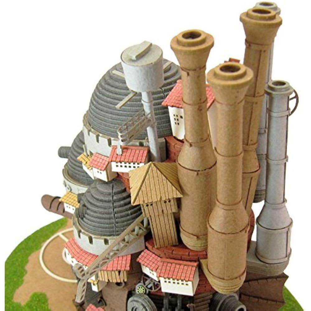 Sankei Miniatuart Kit Studio Ghibli Series Howl's Moving Castle Howl's Castle Non-Scale Paper Craft MK07-21