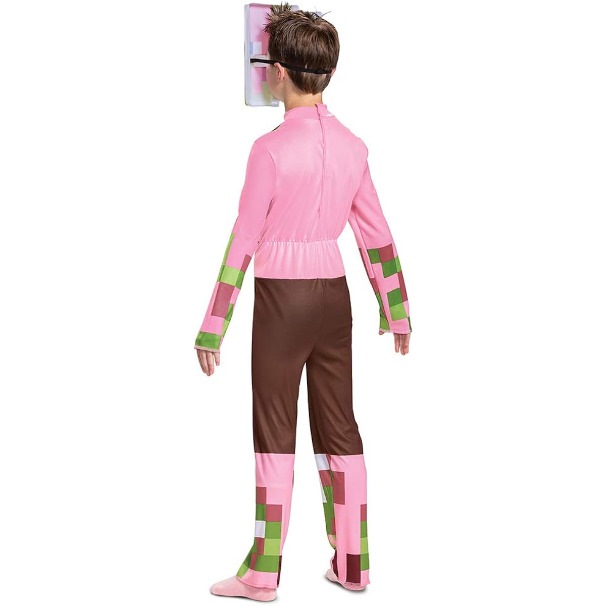 Kids' Mine Craft Zombie Pigman Halloween Costume (Large 10/12)
