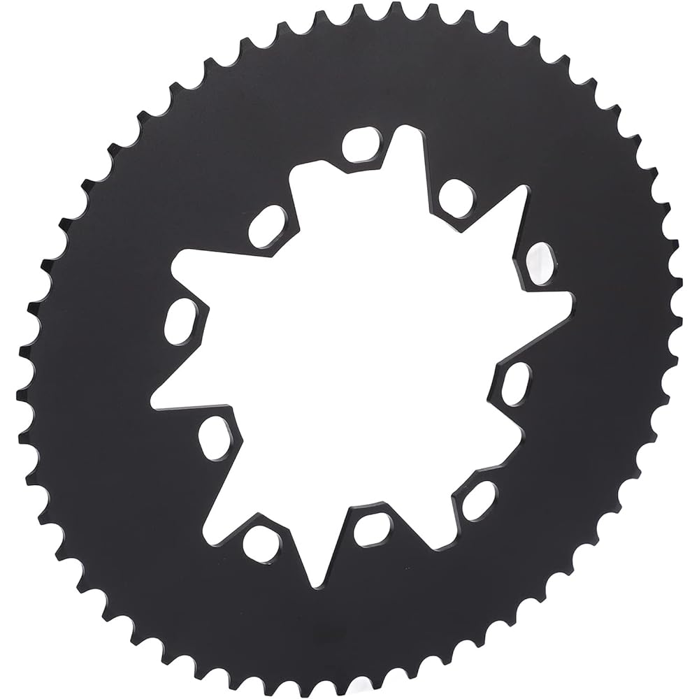Hoseten 110/130 BCD Chainring, Antioxidant High Strength Bicycle Oval Chainring, For Folding Bicycle Road Bike 7 8 910 Speed