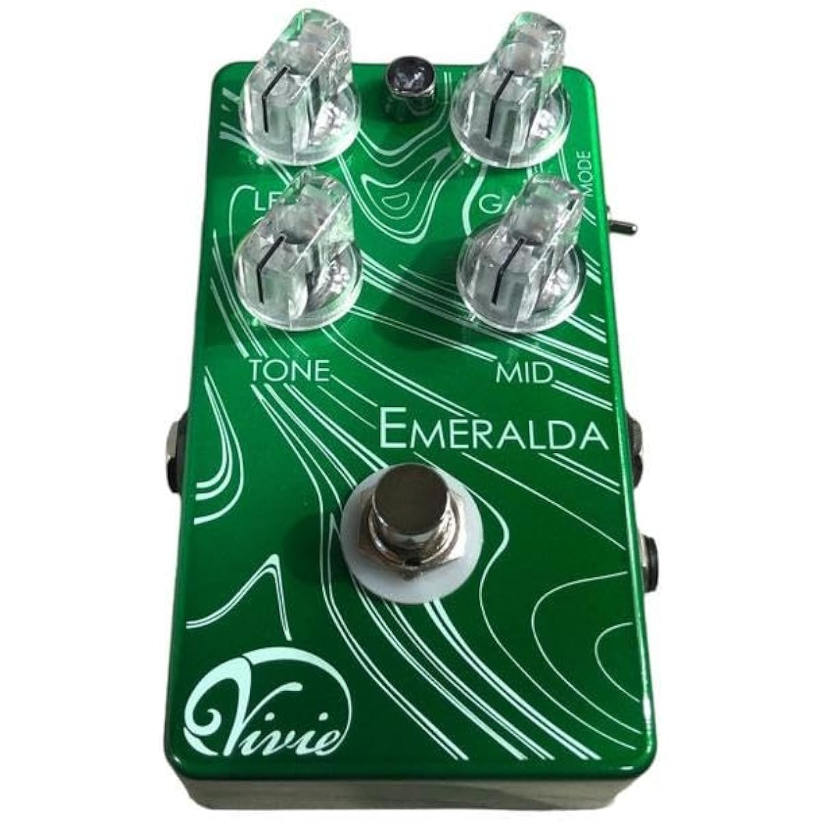 Overdrive Effector Vivie EMERALDA Transparent