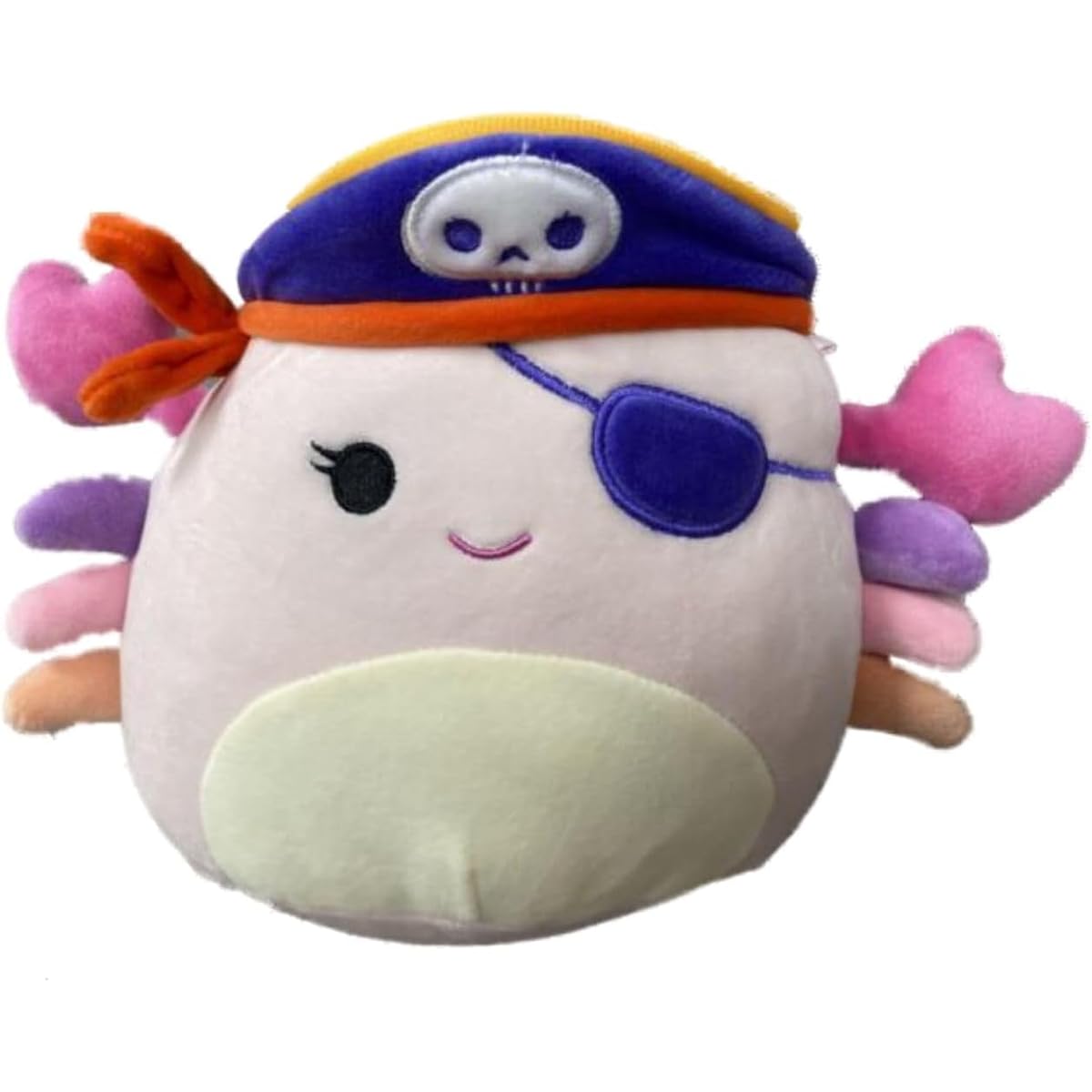 Squishmallow 8 inch Halloween Pirate Crab Kaylee