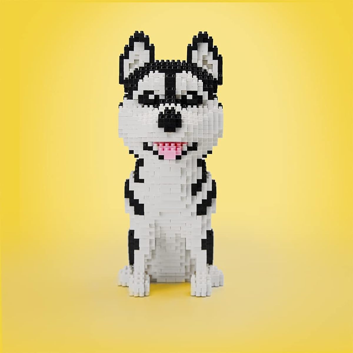 Uvini Building Blocks Pet Brick Husky Micro Brick Dog Animal Building Toy Brick Dog for Kids 10 11 12 13 14 Teen or Adult 1900 Pieces