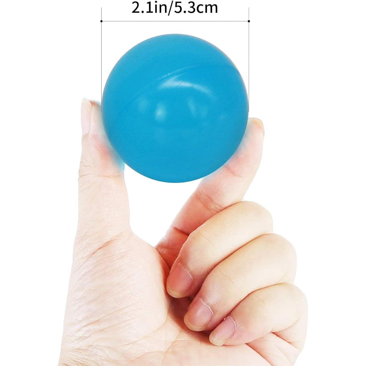 MODEREVE Balls for Ball Tents, 100 Pack BPA Free Colorful Plastic Balls for Baby Play Balls, Ball Pit, Bounce House, Baby Pool, Playhouse