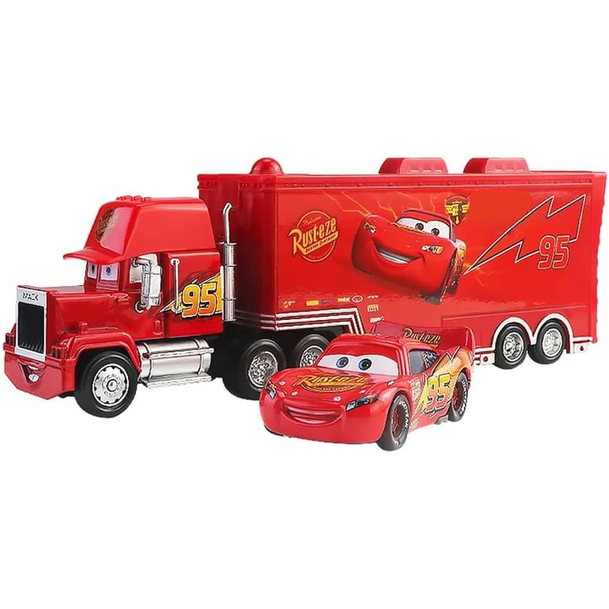 Toys Mack Uncle Truck 1:55 Diecast Model Vehikar (Red Uncle)