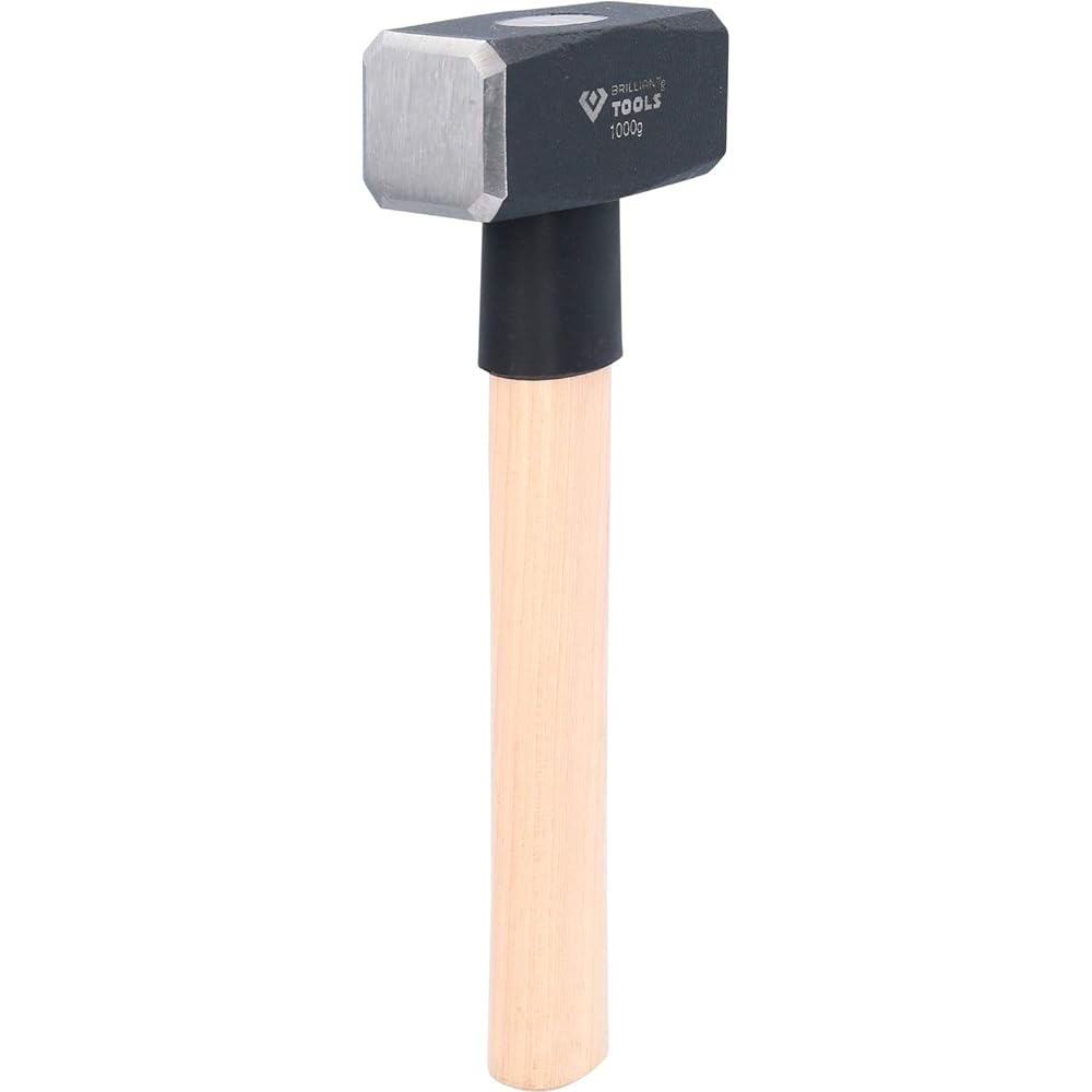 KS Tools Hickory Pattern Club Hammer 1000g BT075100