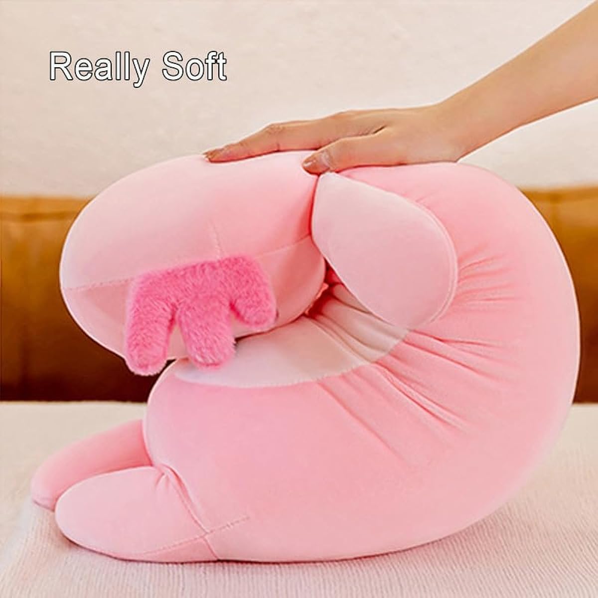 Kekeso Long Axolotl Plush Toy Pink 80cm/31.49inch