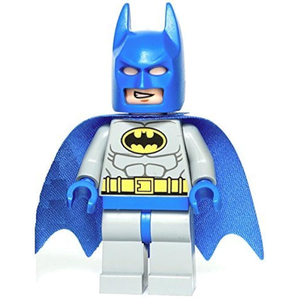 Genuine DC Comics LEGO Blue Classic Batman Minifigure - Split from the 10672 Junior Set