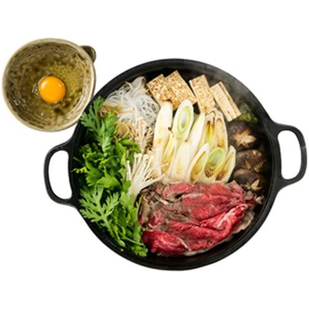 Oigen Nanbu Ironware Sukiyaki Gyoza Pot 26cm IH Compatible CA-4