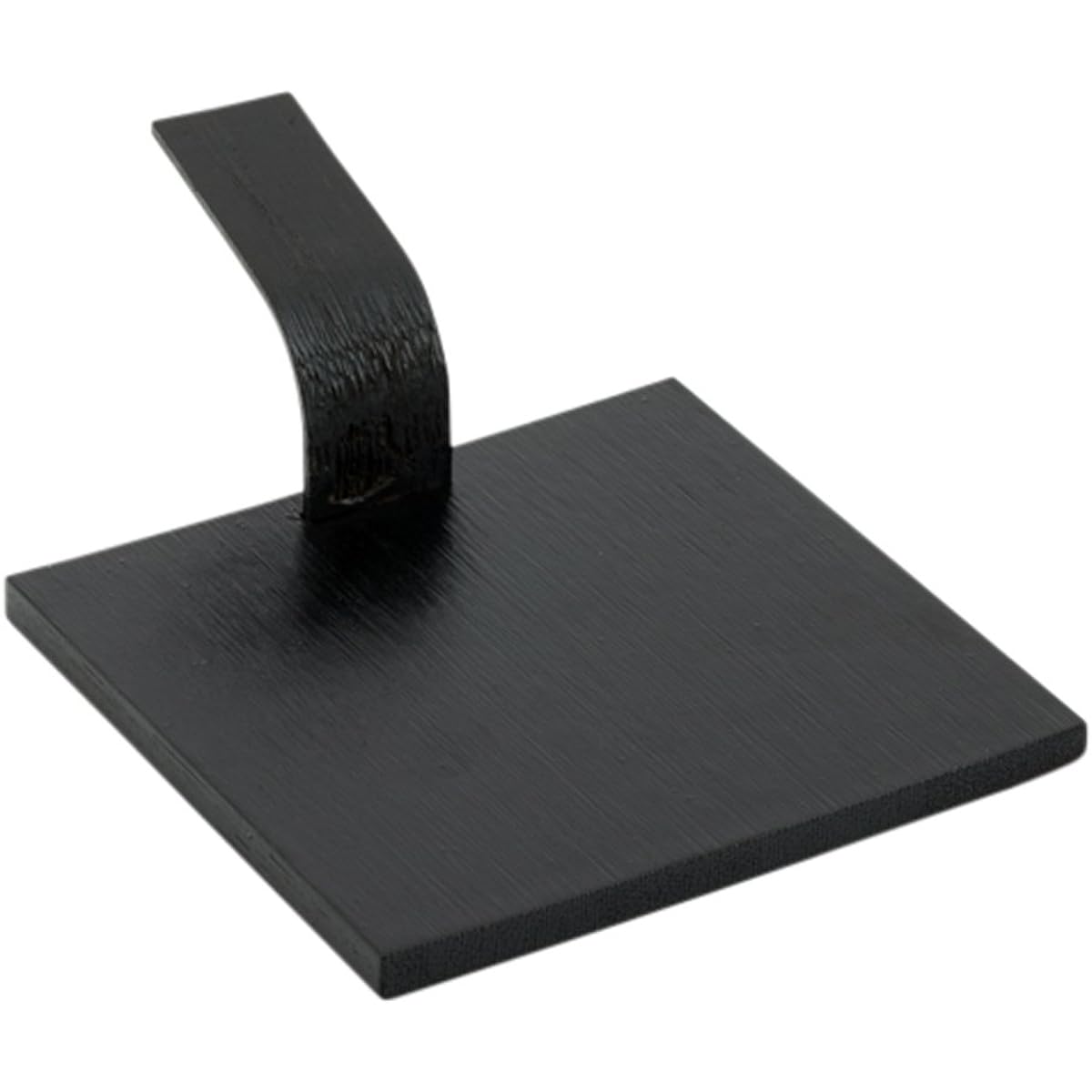 3 Inch Bamboo Serving Plates Disposable Wooden Serving Boards - 100 Pieces - with Handles for Pastries/Cake/Cheese Black Bamboo Square Dessert Plates for Appetizers/Snacks - Restaurant Ware