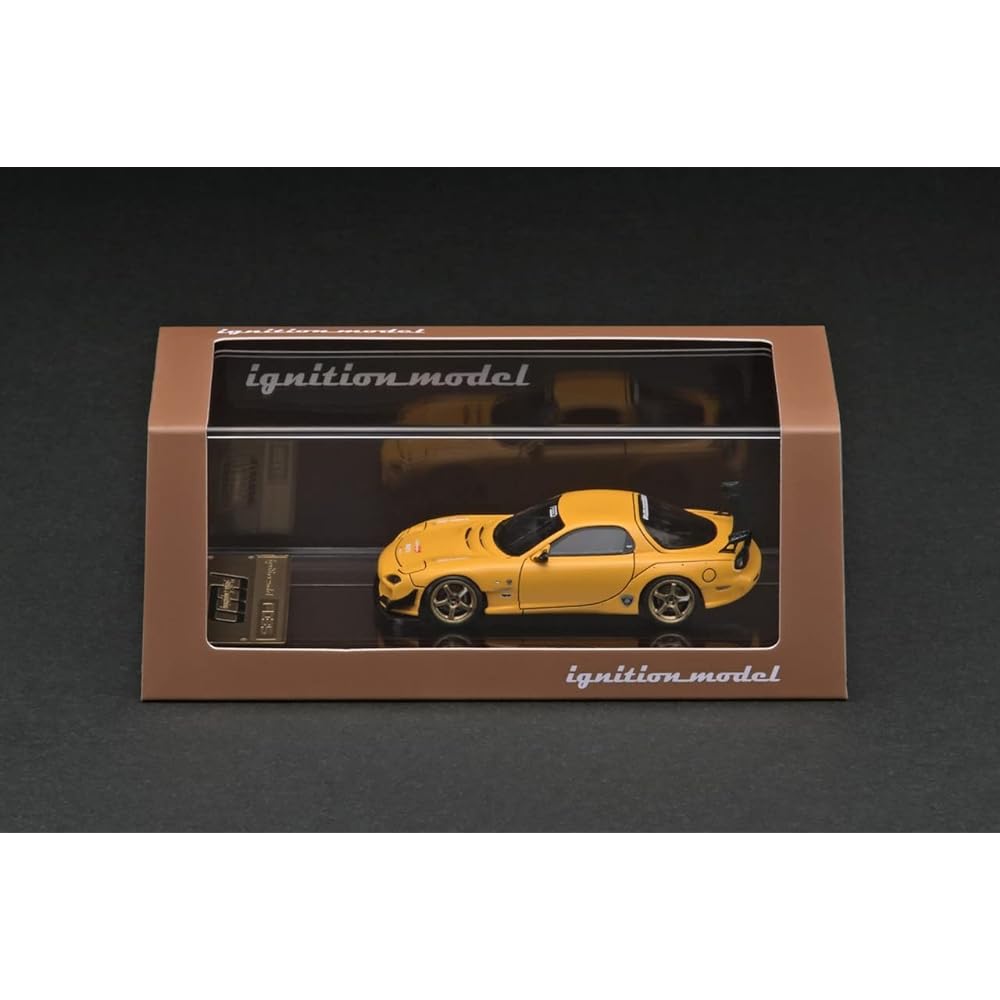 ignition model 1/64 FEED RX-7 (FD3S) Yellow finished product IG2726