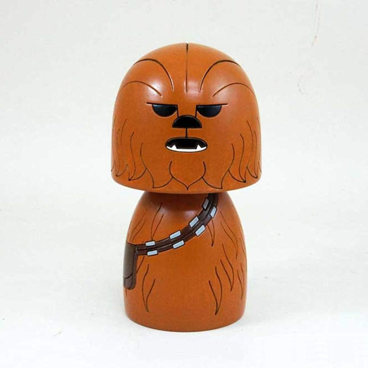 Usaburo Kokeshi Dolls - Japanese souvenirs - Made in Japan - Wooden - Folk crafts - Traditional crafts - Made by Usaburo - Kokeshi Doll - Chewbacca - Star Wars - No-STW-7415