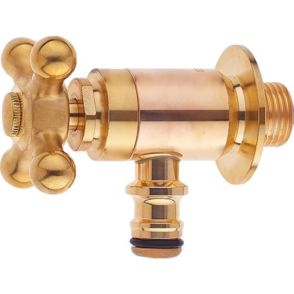 SANEI Garden Faucet (Cross Handle) Nominal 13
