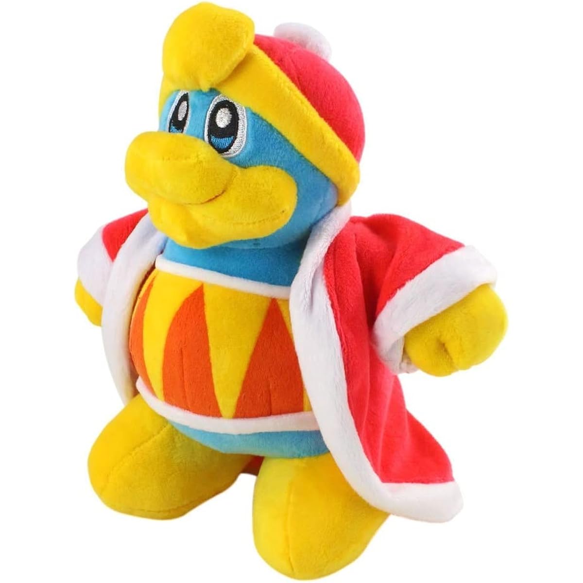 Vadkind Kirby Plush Toy 9.8 Inch King Dedede Plush Toy Gift for Game Fans Cute Stuffed Doll for Kids and Adults