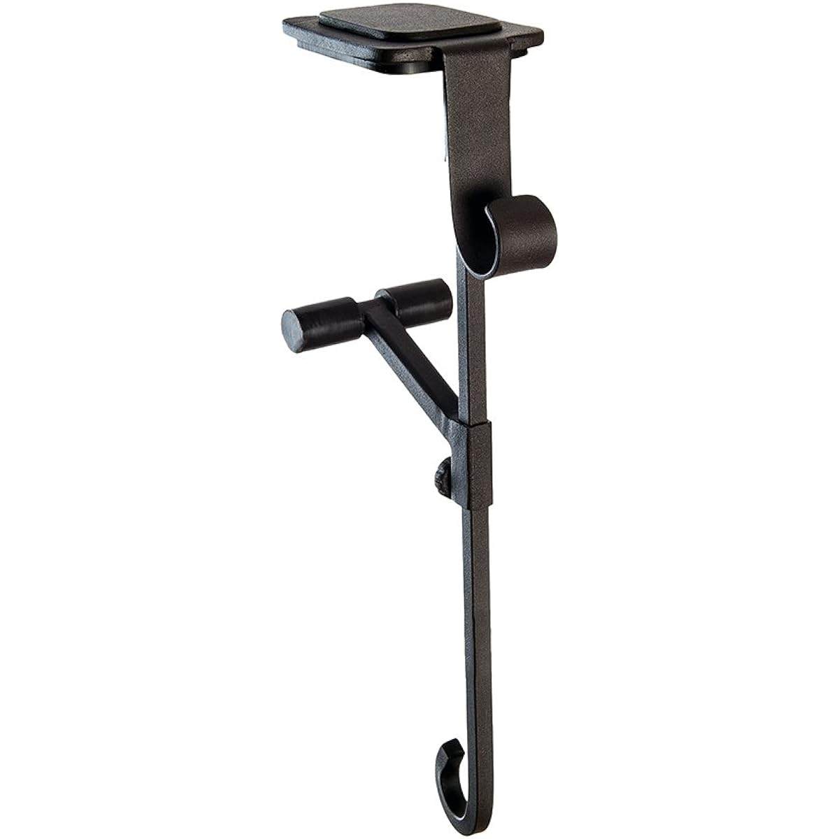 Village Lighting Dual Purpose Christmas Stocking Holder and Garland Mantle Hanger, Brown