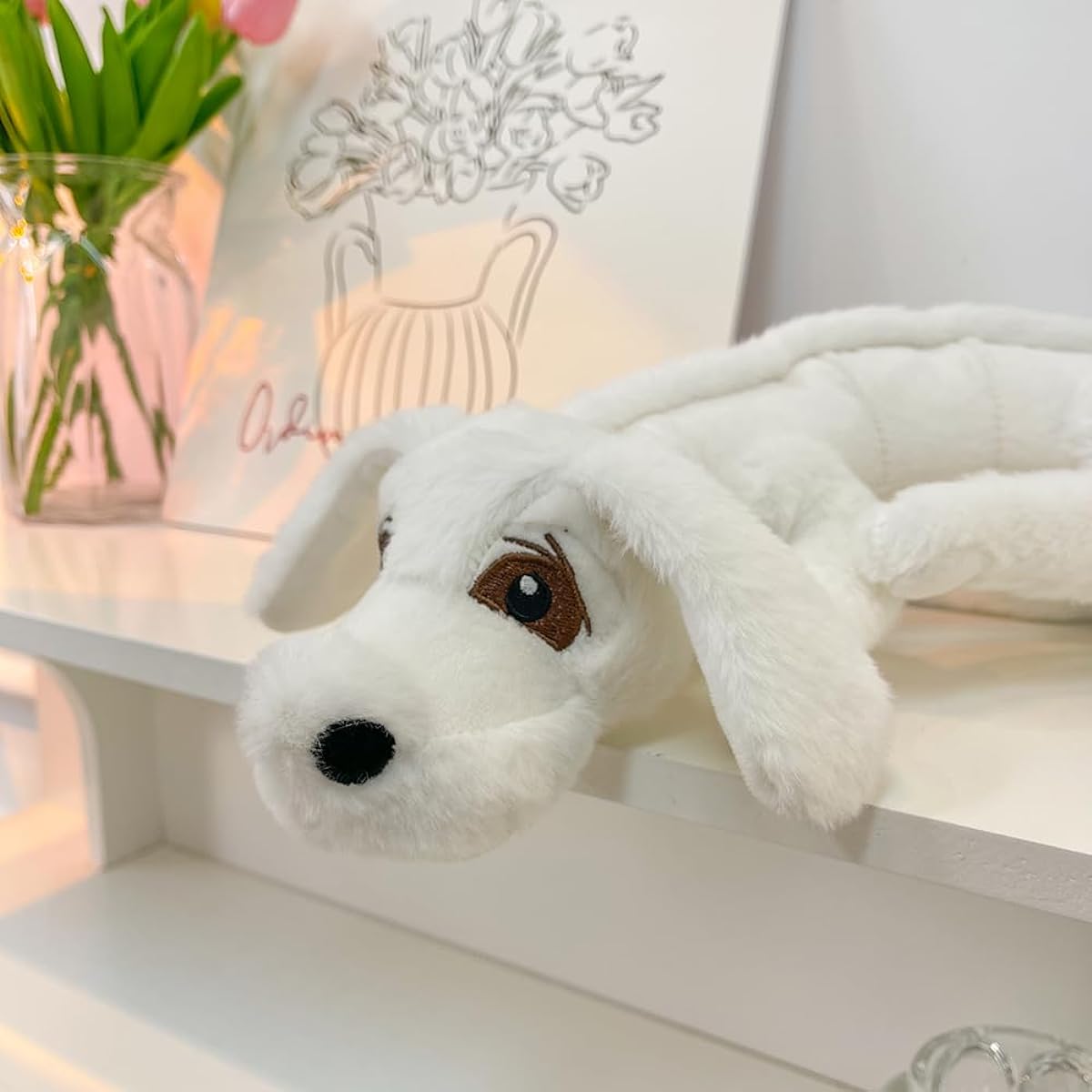 CWZY Falkor Luck Dragon Plush Toy. Falkor Plush Toy from The Neverending Story. Dinosaur Stuffed Animal Pillow Doll. Christmas and Birthday Gift. For Kids, Boys and Girls.