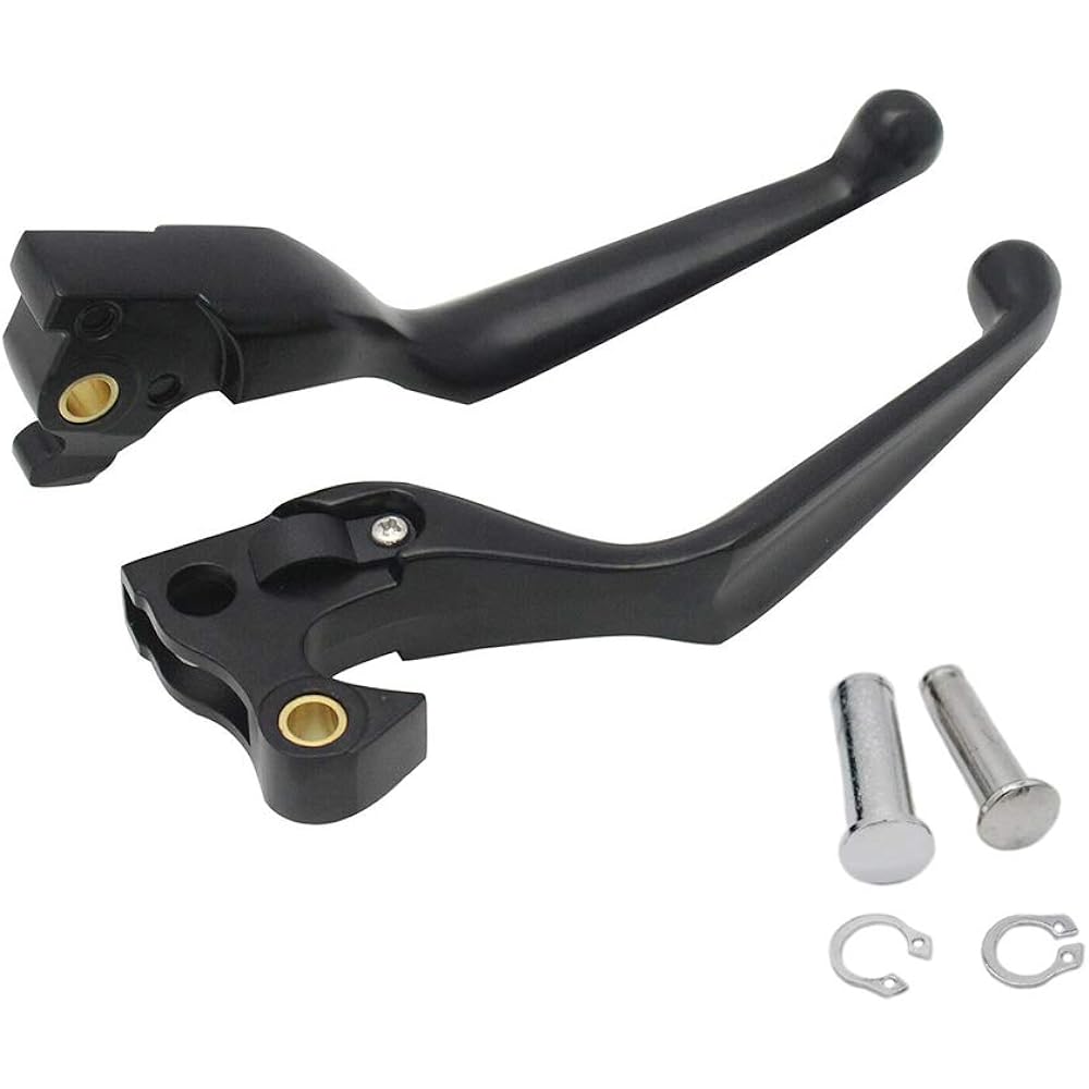 Black Brake Clutch Hand Lever Set Pair Aftermarket Parts for Harley-Davidson XL Sportster 883 1200 XL883 XL1200 Forty Eight Seventy Two 2014-2020