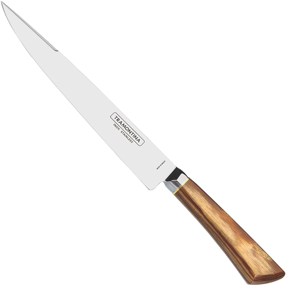 Tramontina Gyuto Knife 33cm Forged Small Natural Dishwasher Safe Made in Brazil Polywood 21574/048 TRAMONTINA