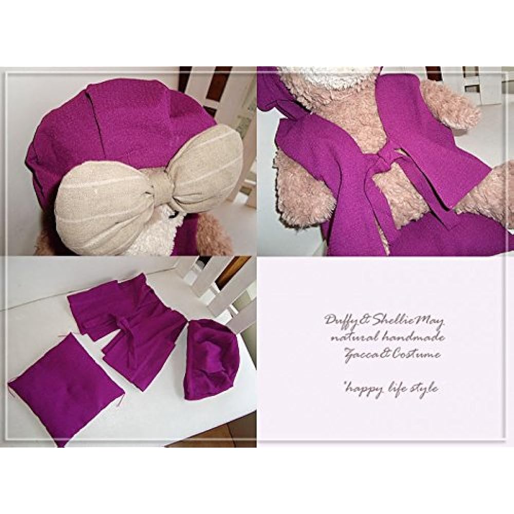 Duffy Shellie May Costume S size Duffy Koki Kishu's celebration! Purple Chanchanko & hat koki-s