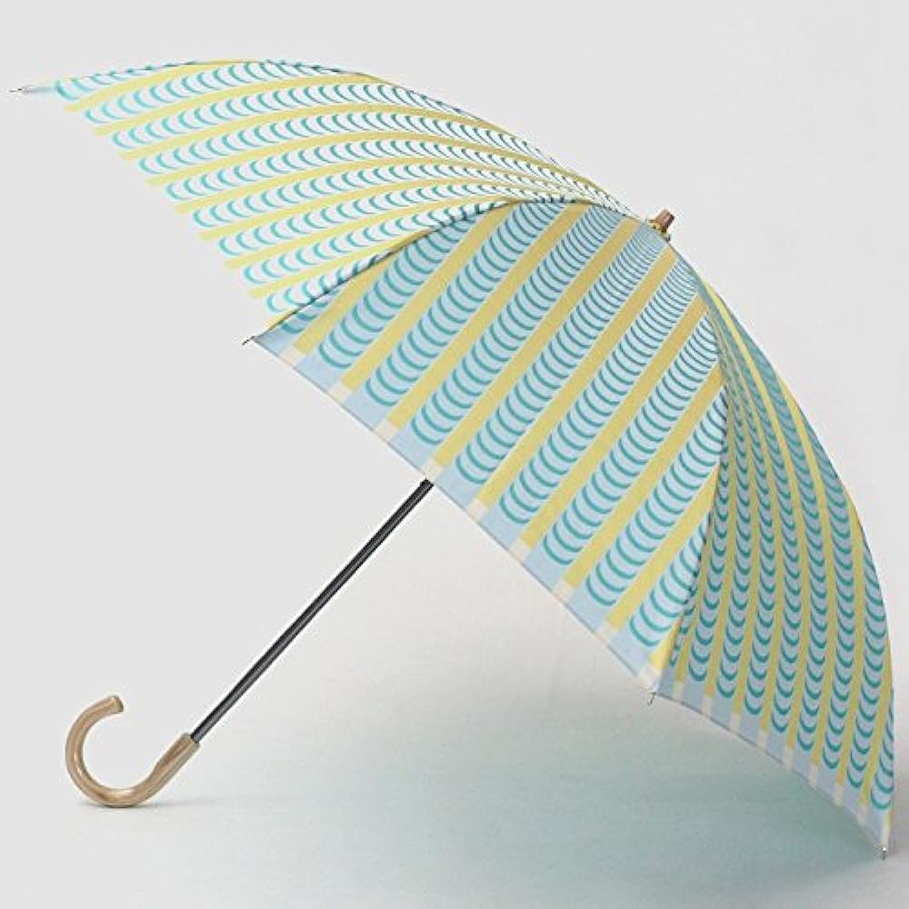 Makita Shoten + Stig Reventri DRAPES Women's Folding Umbrella, Scandinavian Design, Luxury Koshu Ori, Made in Japan