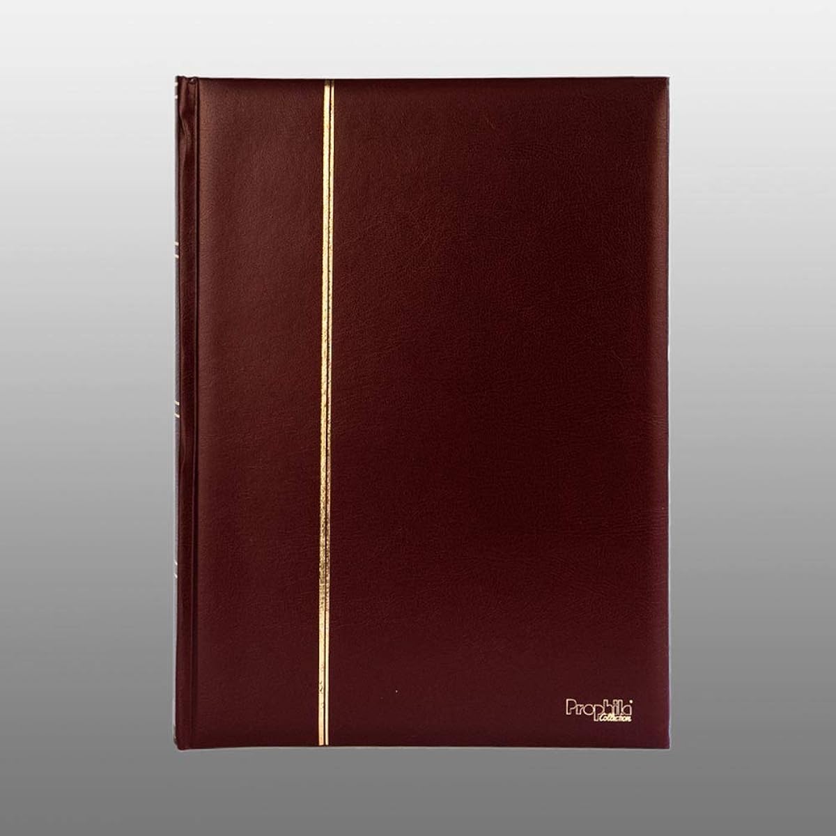 Prophila Lighthouse stamp album (new) 60 white sides, red cover by Prophila Collection
