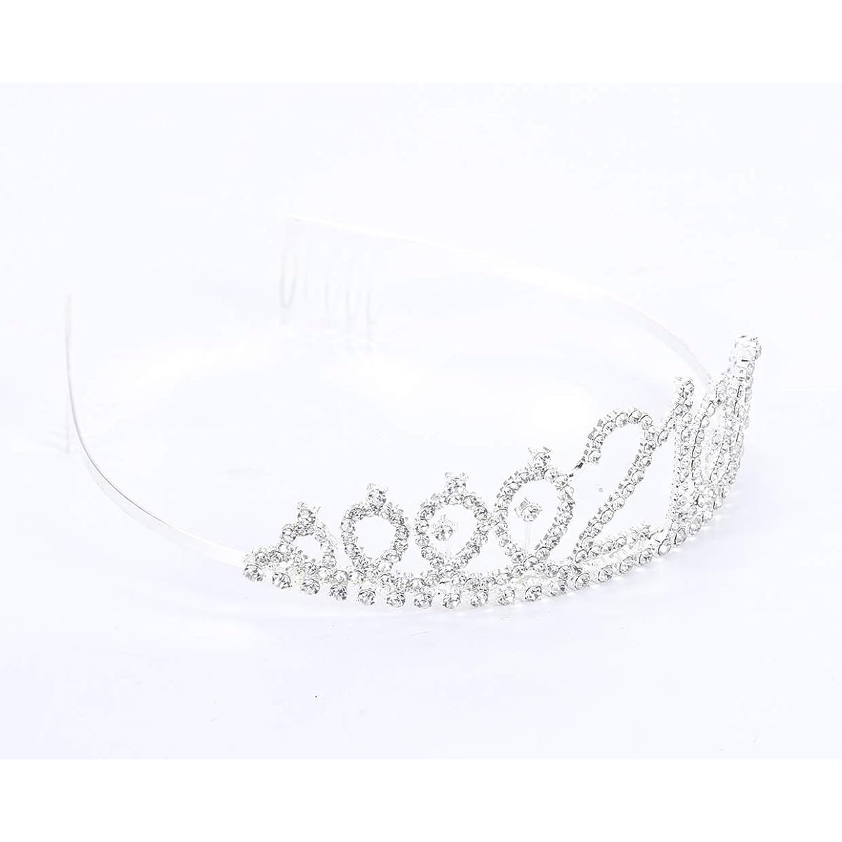 Topfunyy 21st Birthday Tiara and Sash Set - Finally 21 Silver Sash Crystal Crown Birthday Gift for Girls 21st Birthday Party Supplies
