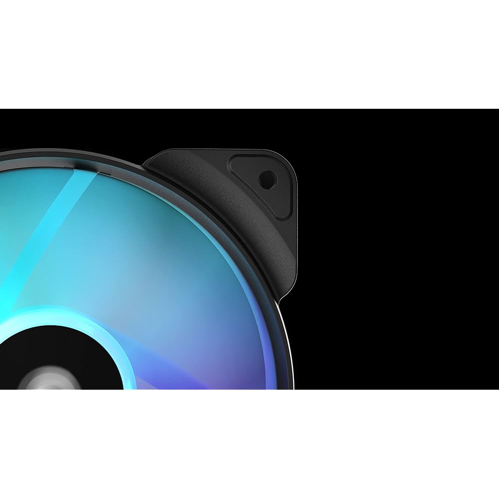 Fractal Design Aspect 12 RGB Black 4pinPWM 3 PC Case Fan 12cm Daisy Chain Compatible FD-F-AS1-1207 FN1513