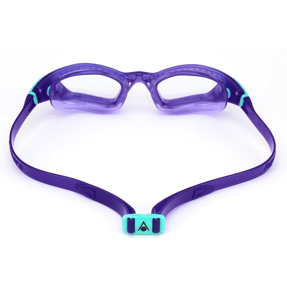 Aqua Sphere Swimming Goggles KAMELEON LADIES FIT VIOLET B/AQUA/CLEAR LENS 183610 Purple